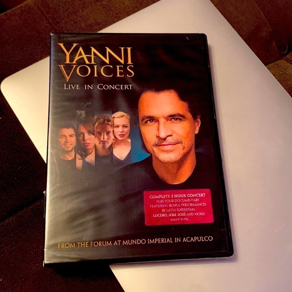 Yanni Voices Live in Concert Music CD